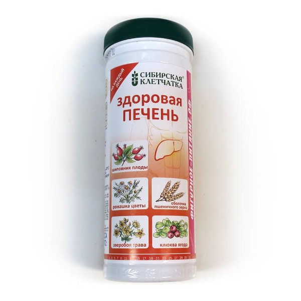 КЛЕТЧАТКА СИБИРСКАЯ ЗДОРОВАЯ ПЕЧЕНЬ ПОРОШОК  170 Г №1