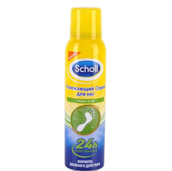 SCHOLL FRESH STEP ДЕЗОДОРАНТ ДЛЯ НОГ ДЕЗОДОРАНТ ДЛЯ НОГ 150 МЛ №1