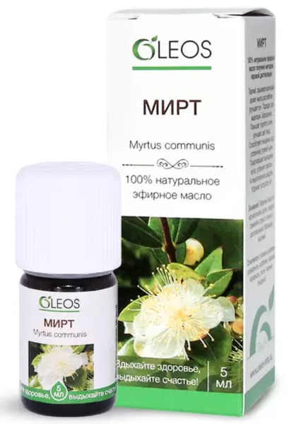 OLEOS ЭФИРНОЕ МАСЛО МИРТ ЭФИРНОЕ МАСЛО  5 МЛ №1