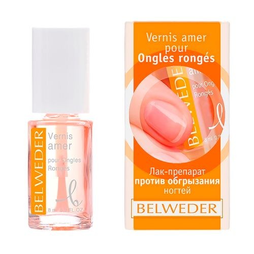 BELWEDER ЛАК Д/НОГТЕЙ П/ОБКУСЫВАНИЯ КОСМЕТИЧЕСКИЙ ЛАК 8 МЛ №1