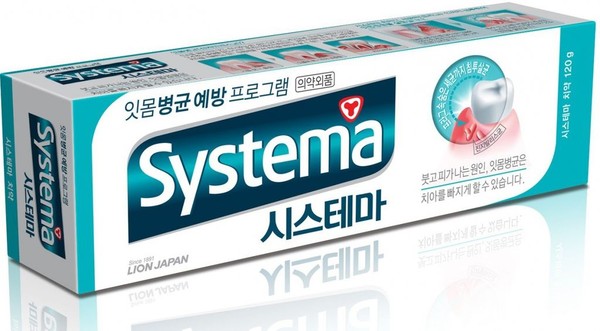 LION DENTOR SYSTEMA ЗУБНАЯ ПАСТА ВКУС ЛЕДЯНОЙ МЯТЫ ЗУБНАЯ ПАСТА ОСВЕЖАЮЩАЯ 120 Г №1