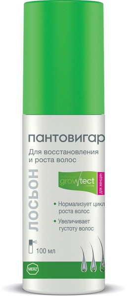 ПАНТОВИГАР GROWTECT FORMULA ЛОСЬОН Д/УКРЕПЛЕНИЯ И РОСТА ВОЛОС Д/ЖЕНЩИН КОСМЕТИЧЕСКИЙ ЛОСЬОН 100 МЛ №1