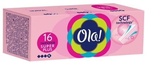 OLA ТАМПОНЫ SUPER PLUS ТАМПОНЫ SUPER PLUS №16