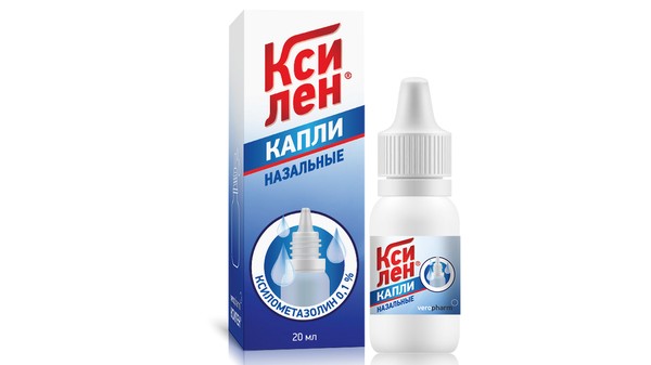 КСИЛЕН КАПЛИ НАЗАЛЬНЫЕ 1 МГ/МЛ 20 МЛ №1
