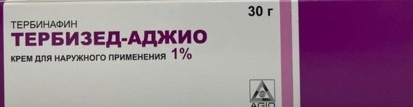 ТЕРБИЗЕД-АДЖИО КРЕМ ДЛЯ НАРУЖНОГО ПРИМЕНЕНИЯ 10 МГ/Г 30 Г №1