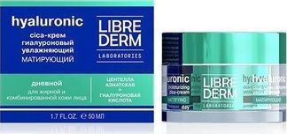 LIBREDERM ГИАЛУРОНОВЫЙ ECO-REFILL CICA-КРЕМ УВЛАЖ/МАТИР ДНЕВ Д/ЖИР КОЖИ КОСМЕТИЧЕСКИЙ КРЕМ  50 МЛ №1