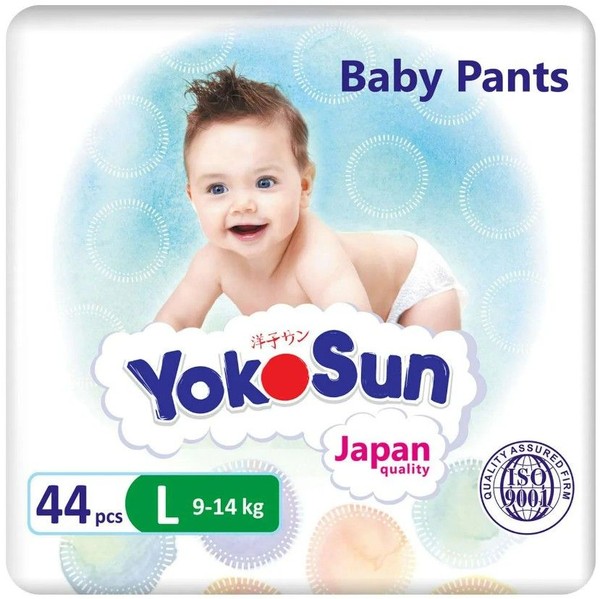 YOKOSUN ПОДГУЗНИКИ-ТРУСИКИ L (9-14КГ) ПОДГУЗНИКИ ДЕТСКИЕ-ТРУСЫ №44