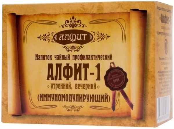 АЛФИТ-1-2 ФИТОСБОР ИММУНОМОДУЛИРУЮЩИЙ УТРО+ВЕЧЕР ЧАЙ  2 Г №60