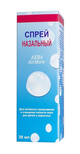 АКВА AIR MORE СПРЕЙ НАЗАЛЬНЫЙ 30 МЛ №1