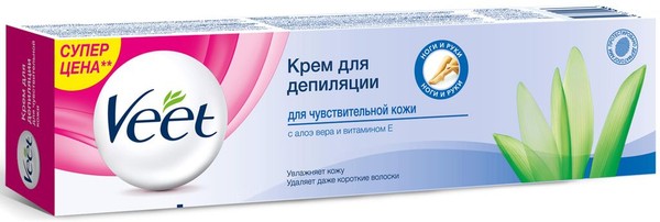 VEET КРЕМ ДЛЯ ДЕПИЛЯЦИИ ДЛЯ ЧУВСТВИТЕЛЬНОЙ КОЖИ КРЕМ ДЛЯ ДЕПИЛЯЦИИ 100 МЛ №1