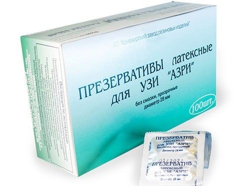 ДИАМЕД АЗРИ ПРЕЗЕРВАТИВЫ ДЛЯ УЗИ ПРЕЗЕРВАТИВ    №100