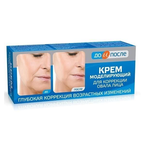 ДО И ПОСЛЕ КРЕМ МОДЕЛИРУЮЩИЙ Д/КОРРЕКЦИИ ОВАЛА ЛИЦА КРЕМ ДЛЯ ЛИЦА 50 МЛ №1