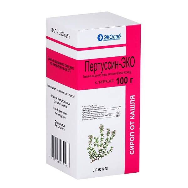 ПЕРТУССИН-ЭКО СИРОП 100 Г №1