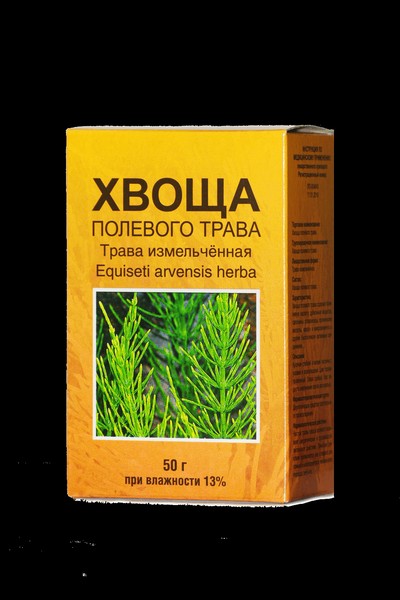 ХВОЩА ПОЛЕВОГО ТРАВА ТРАВА ИЗМЕЛЬЧЕННАЯ  50 Г №1