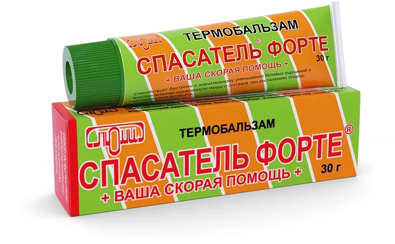 СПАСАТЕЛЬ ФОРТЕ ТЕРМОБАЛЬЗАМ КОСМЕТИЧЕСКИЙ БАЛЬЗАМ 30 МЛ №1