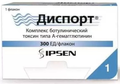 ДИСПОРТ ЛИОФИЛИЗАТ ДЛЯ ПРИГОТОВЛЕНИЯ РАСТВОРА ДЛЯ ИНЪЕКЦИЙ 300 ЕД   №1