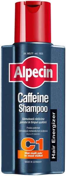 ALPECIN COFFEIN C1 ШАМПУНЬ С КОФЕИНОМ СТИМУЛИРУЮЩИЙ РОСТ ВОЛОС ШАМПУНЬ 250 МЛ №1