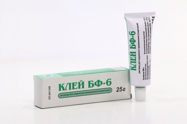 КЛЕЙ БФ-6 РАСТВОР ДЛЯ НАРУЖНОГО ПРИМЕНЕНИЯ  25 Г №1