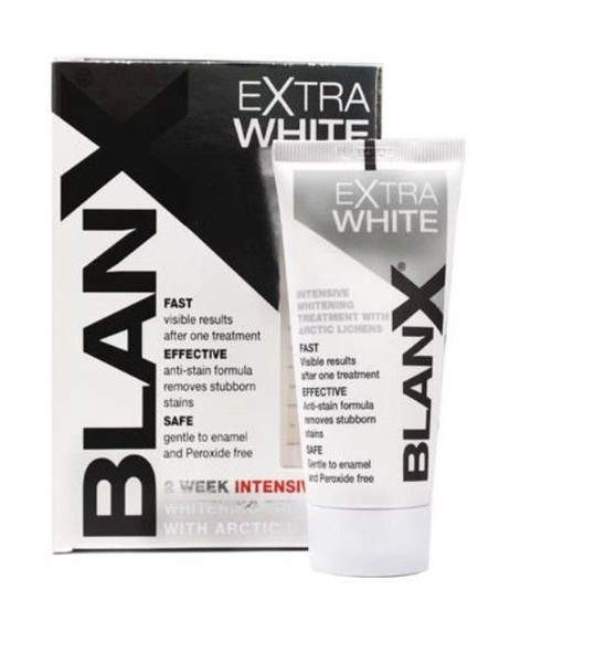 BLANX ЗУБН ПАСТА EXTRA WHITE ИНТЕНСИВНО ОТБЕЛИВАЮЩАЯ ЗУБНАЯ ПАСТА ОТБЕЛИВАЮЩАЯ 50 МЛ №1