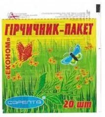 ГОРЧИЧНИК-ПАКЕТ ПОРОШОК ДЛЯ НАРУЖНОГО ПРИМЕНЕНИЯ  3 Г №20