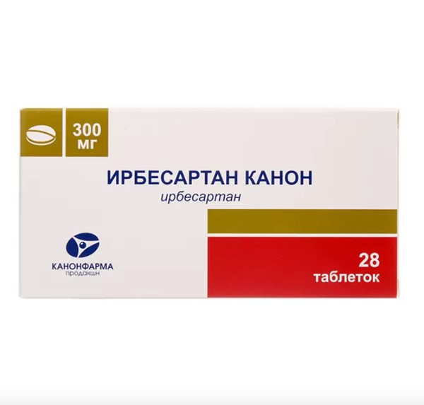 ИРБЕСАРТАН КАНОН