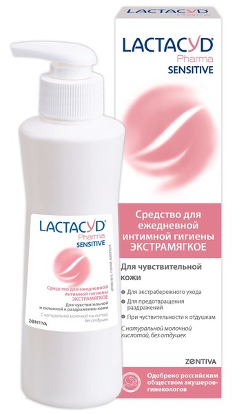 LACTACYD PHARMA SENSITIVE СРЕДСТВО Д/ИНТИМ ГИГ Д/СВЕРХЧУВСТВИТ/РАЗДРАЖИТ КОЖИ КОСМЕТИЧЕСКИЕ СРЕДСТВА ПРОЧИЕ 250 МЛ №1