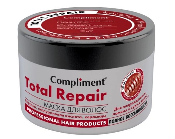 COMPLIMENT МАСКА Д/ВОЛОС TOTAL REPAIR МАСКА ДЛЯ ВОЛОС 500 МЛ №1