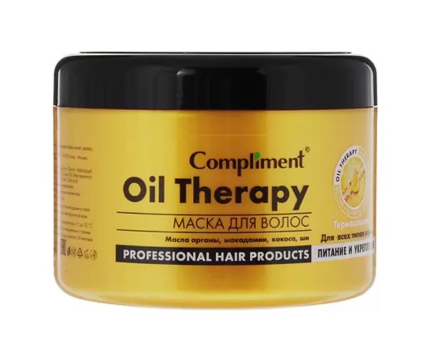 COMPLIMENT МАСКА Д/ВОЛОС OIL THERAPY ПИТАНИЕ/УКРЕПЛЕНИЕ МАСКА ДЛЯ ВОЛОС 500 МЛ №1