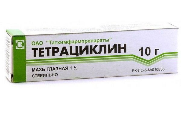 ТЕТРАЦИКЛИН МАЗЬ ГЛАЗНАЯ 1% 10 Г №1