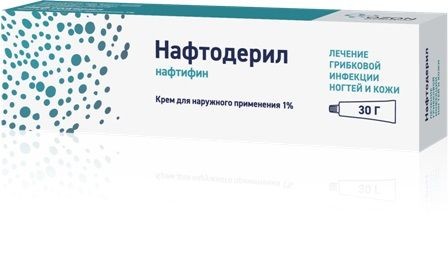 НАФТОДЕРИЛ КРЕМ ДЛЯ НАРУЖНОГО ПРИМЕНЕНИЯ 1% 30 Г №1