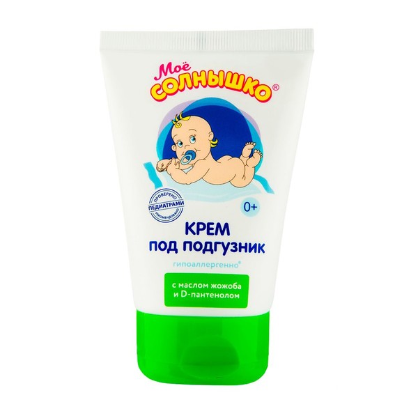 МОЕ СОЛНЫШКО КРЕМ ПОД ПОДГУЗНИК ЖОЖОБА/ПАНТЕНОЛ КОСМЕТИЧЕСКИЙ КРЕМ 100 МЛ №1