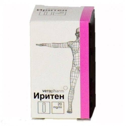 ИРИТЕН КОНЦЕНТРАТ ДЛЯ ПРИГОТОВЛЕНИЯ РАСТВОРА ДЛЯ ИНФУЗИЙ 20 МГ/МЛ 2 МЛ №1