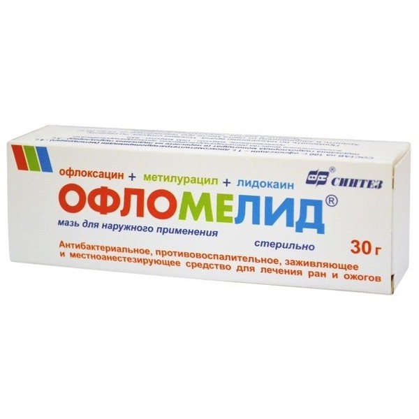 ОФЛОМЕЛИД МАЗЬ ДЛЯ НАРУЖНОГО ПРИМЕНЕНИЯ  30 Г №1