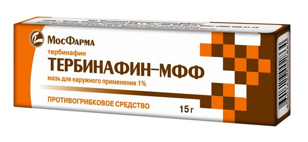 ТЕРБИНАФИН-МФФ МАЗЬ ДЛЯ НАРУЖНОГО ПРИМЕНЕНИЯ 1% 15 Г №1