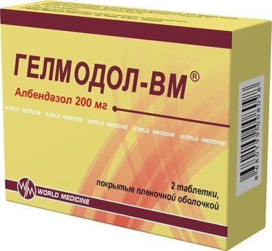 ГЕЛМОДОЛ-ВМ ТАБЛЕТКИ 200 МГ   №2