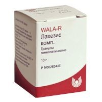 ЛАХЕЗИС КОМП. ГРАНУЛЫ ГОМЕОПАТИЧЕСКИЕ  10 Г №1