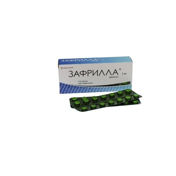 ЗАФРИЛЛА ТАБЛЕТКИ 2 МГ   №28