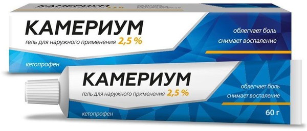 КАМЕРИУМ ГЕЛЬ ДЛЯ НАРУЖНОГО ПРИМЕНЕНИЯ 2,5% 60 Г №1
