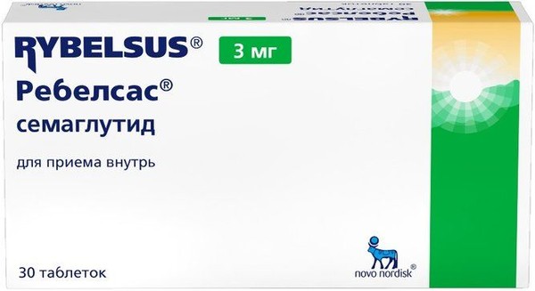 РЕБЕЛСАС ТАБЛЕТКИ 3 МГ   №30