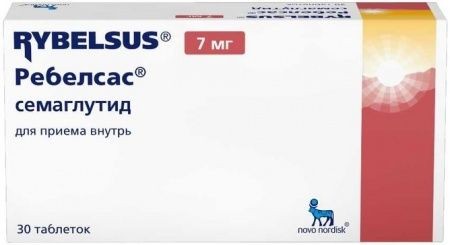 РЕБЕЛСАС ТАБЛЕТКИ 7 МГ   №30