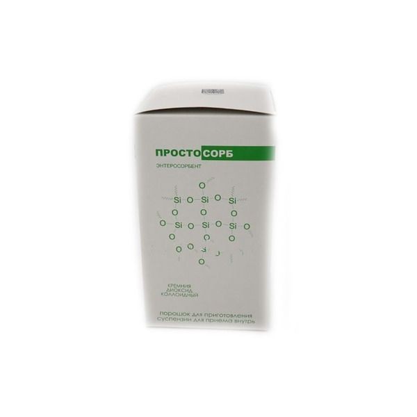 ПРОСТОСОРБ ПОРОШОК ДЛЯ ПРИГОТОВЛЕНИЯ СУСПЕНЗИИ ДЛЯ ПРИЕМА ВНУТРЬ  50 Г №1