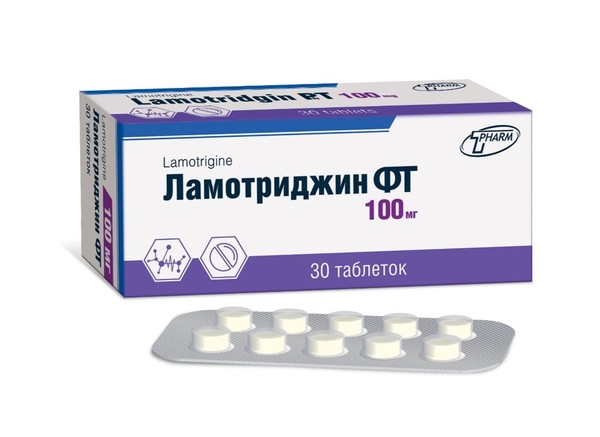 ЛАМОТРИДЖИН-ФТ ТАБЛЕТКИ 100 МГ №30