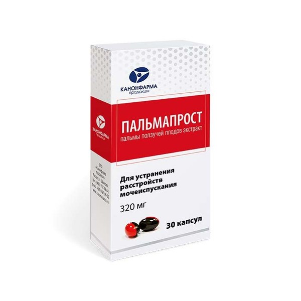 ПАЛЬМАПРОСТ КАПСУЛЫ 320 МГ   №30