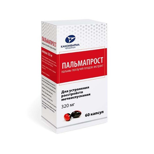 ПАЛЬМАПРОСТ КАПСУЛЫ 320 МГ   №60