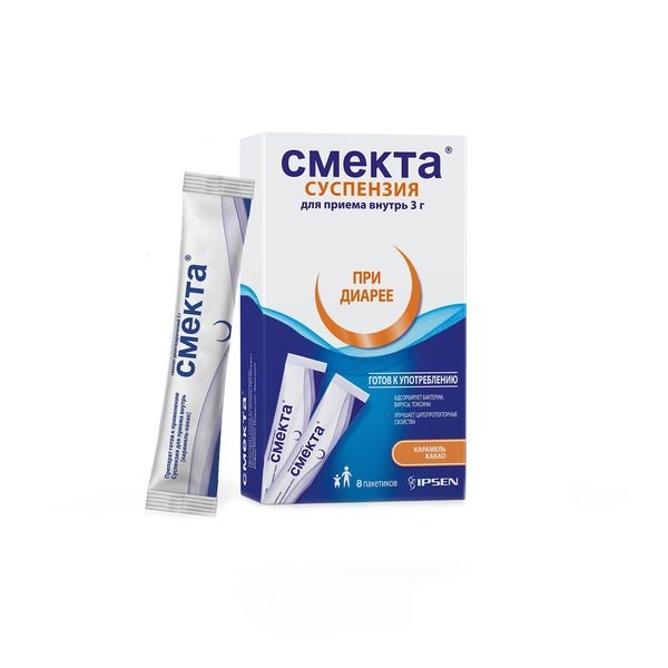 СМЕКТА ПАСТА ДЛЯ ПРИЕМА ВНУТРЬ [КАРАМЕЛЬ-КАКАО] 3 Г 10,27 Г №8