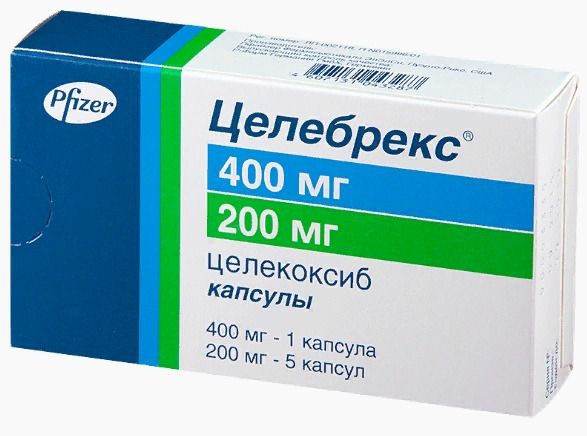 ЦЕЛЕБРЕКС КАПСУЛЫ 400 МГ+200 МГ   №6