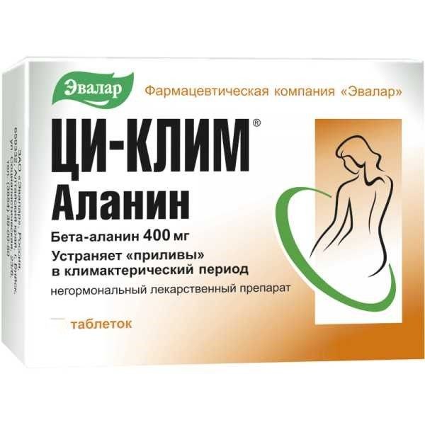ЦИ-КЛИМ АЛАНИН ТАБЛЕТКИ 400 МГ №60