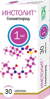 ИНСТОЛИТ ТАБЛЕТКИ 1 МГ №30