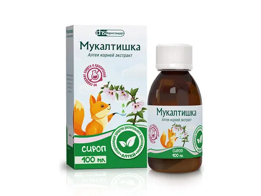 МУКАЛТИШКА СИРОП  100 МЛ №1