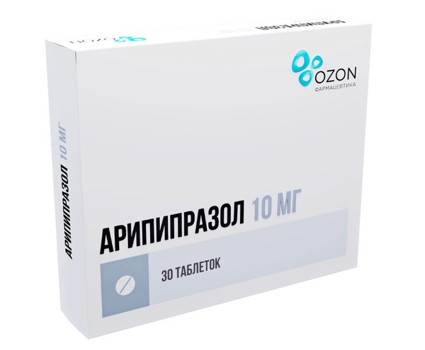 АРИПИПРАЗОЛ ТАБЛЕТКИ 10 МГ   №30